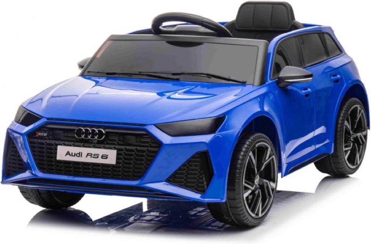   RS6 Kinderauto Blauw | 12V